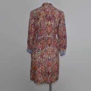 Tommy Hilfiger Paisley Boho Dress Size 10